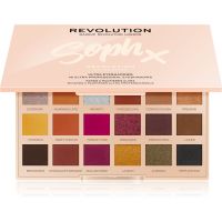 Makeup Revolution Soph X Extra Spice paleta sjenila za oči sa zrcalom nijansa Extra Spice 18 x 0.8 g