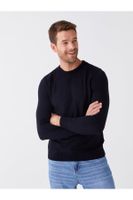 LC Waikiki Crew Neck Long Sleeve Men's Knitted Sweater -