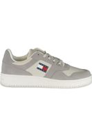TOMMY HILFIGER MEN&#39;S GRAY SPORTS SHOES