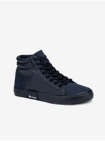 Tmavě modré pánské sneakers boty Ombre Clothing T376