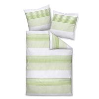 Janine POSTEĽNÁ BIELIZEŇ, makosatén, zelená, svetlozelená, šalviovozelená, 140/200 cm