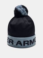 Caps Under Armour Boy\'S Gametime Pom Beanie-Blk