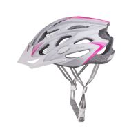 Cyklo přilba Etape Venus bílá/růžová mat L/XL (58-61)