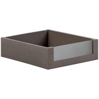 Hom`in ZÁSUVKA, hnedá, 37,5/12/45 cm