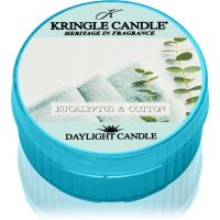 Kringle Candle Eucalyptus & Cotton чаена свещ 42 гр.