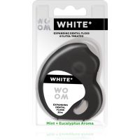 WOOM White+ Dental Floss konac za zube s voskom 30 m