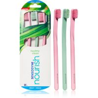 Sensodyne Nourish Healthy Clean зубні щітки 3 кс