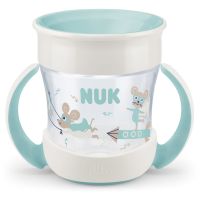 NUK Magic Cup Mini skodelica z ročaji 6m+ Green 160 ml