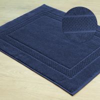 Eurofirany Unisex's Bathroom Rug 435715 Navy Blue