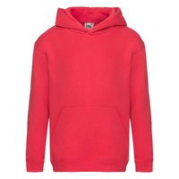 Czerwona bluza dziecięca Hooded Sweat Fruit of the Loom