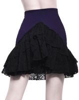 Damen Rock KILLSTAR - Adoria Bustle - PFLAUME M