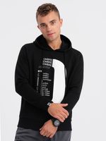 Ombre Clothing Sweatshirt Schwarz