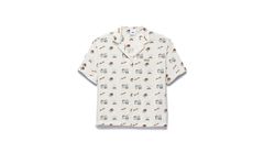 Vans Anaheim Sidewall Buttondown Top Dámske - Tričká Vans - Biela - VN00039P3KS-S - Size: S