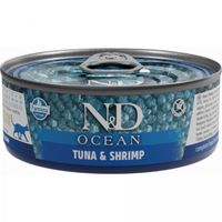 Konzerva N&D Cat Ocean Tuna & Shrimp 70g