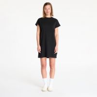 Urban Classics Ladies Organic Cotton Cut On Sleeve Tee Dress Black M