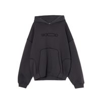 Cropp - Pulover s kapuco - temno siva