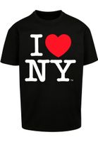 Men's T-shirt I Love NY Oversize black