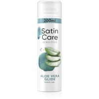 Gillette Satin Care Aloe Vera Rasiergel für Damen 200 ml