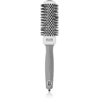 Olivia Garden Expert Shine Wavy Bristles White&Grey kefa na vlasy průměr 35 mm 1 ks