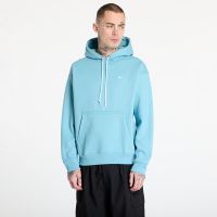 Bluza Nike Solo Swoosh Men's Fleece Pullover Hoodie Denim Turquoise/ White XS