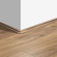 Listwa Przypodłogowa Mdf Ćwierćwałek Wklęsły 2400X17X17 Dąb Naturalny Nocny Qsscot01487