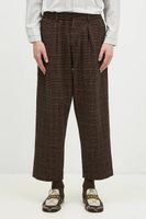 Universal Works pantaloni din lână