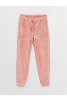 LC Waikiki Basic Velvet Girls' Jogger Sweatpants with Elastic Waist