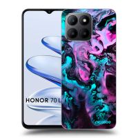 Silikónový čierny obal pre Honor 70 Lite - Lean