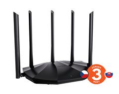Tenda TX2 Pro AX1500 WiFi6 Router, 1x GWAN, 3x GLAN, IPv6, 5x 6dBi anténa, WPA3