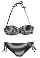 s.Oliver Bikini  crna / bijela