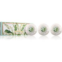 Saponificio Artigianale Fiorentino Lily Of The Valley Set набір твердого мила 3x100 гр