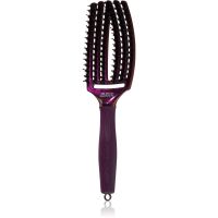 Olivia Garden Fingerbrush Midnight Desert plochá kefa odstín Amethyst 27 cm