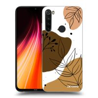 Silikónový čierny obal pre Xiaomi Redmi Note 8T - Boho style