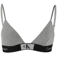 Calvin Klein ´96 COTTON-UNLINED TRIANGLE Дамско бюстие, сиво, размер