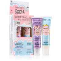 FlosLek Laboratorium Vege Lip Care Regeneration darilni set(za suhe ustnice)