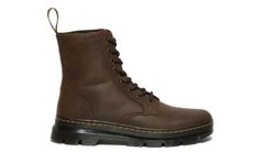 Dr. Martens Combs Leather Unisex - Topánky Dr. Martens - Hnedá - DM26006207-8 - Size: 8