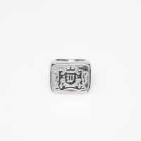Δαχτυλίδι Wasted Paris U Crest Signet Ring Silver 6