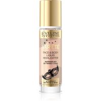 Eveline Cosmetics Variété tekući highlighter za lice i tijelo nijansa 01 Sparkling Wine Gold 30 ml