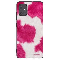 Silikónový čierny obal pre Samsung Galaxy A51 A515F - Pink Moo