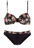 LASCANA Bikini  zelena / roza / crvena / crna