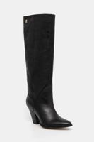 Vysoké čižmy Tommy Hilfiger HIGH COWBOY HEEL BOOT LEATHER
