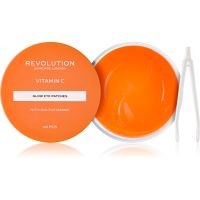 Revolution Skincare Vitamin C With Multivitamins хидрогелова маска за зоната около очите за освежаване и хидратация 60 бр.