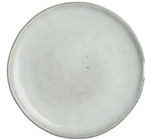Talíř Mica Decorations Tabo / Ø 20,5 cm / keramika / šedá