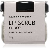 Almara Soap Lip Scrub цукровий пілінг для губ Choco 25 гр