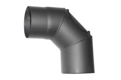 Koleno HS.CO 090/130/1,5 mm, s čistiacim otvorom, dymovod, dymové