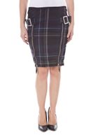 DATCH SHORT SKIRT WOMAN BLUE