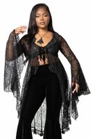 Damen Spitzenkleid KILLSTAR - Vilania XS