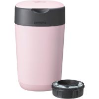 Tommee Tippee Twist & Click Pink кошик для підгузків + запасна касета 1 кс