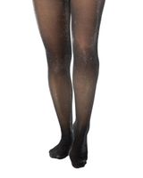 Strumpfhose PAMELA MANN - All Over Glitter - Schwarz/Silber 48-52