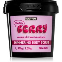 Beauty Jar Berry Sparky цукрово-соляний пілінг для яскравого блиску 200 гр